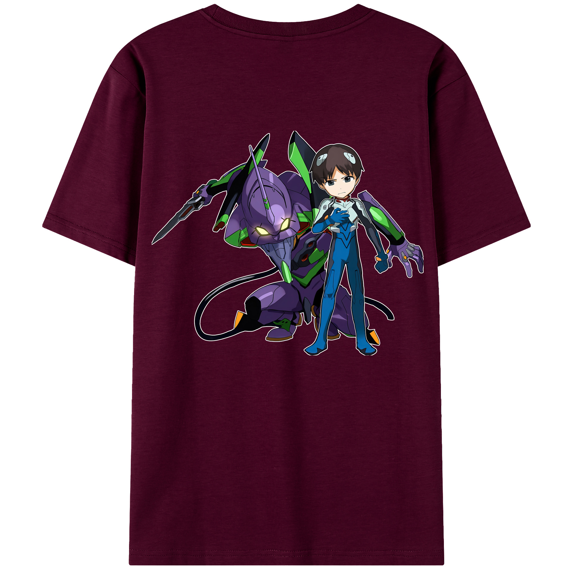 （画像用） EVA 新世紀エヴァンゲリオン レディース半袖Tシャツ(バックプリント)